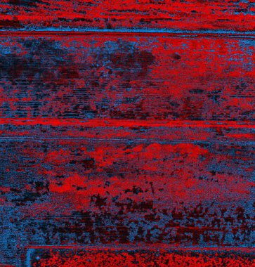 Soyut grungy desenli mavi ve kırmızı arkaplan