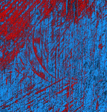 Soyut arkaplan, doku. Mavi ve kırmızı 