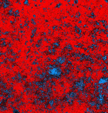 Soyut grungy desenli mavi ve kırmızı arkaplan