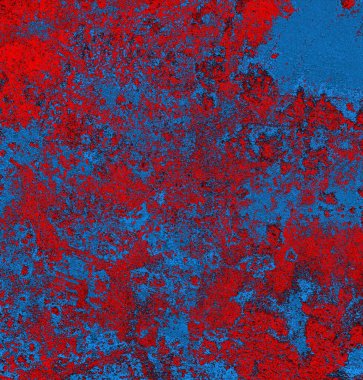 Soyut arkaplan, doku. Mavi ve kırmızı 