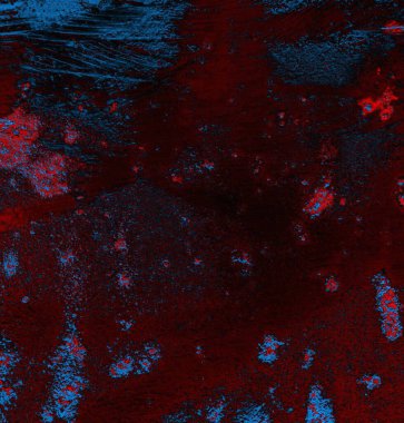 Soyut arkaplan, doku. Mavi ve kırmızı 