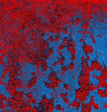 Soyut arkaplan, doku. Mavi ve kırmızı 