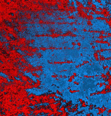 Soyut arkaplan, doku. Mavi ve kırmızı 