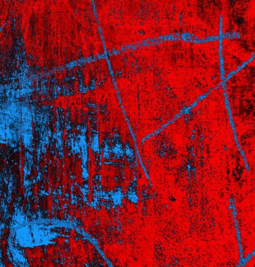 Soyut arkaplan, doku. Mavi ve kırmızı 