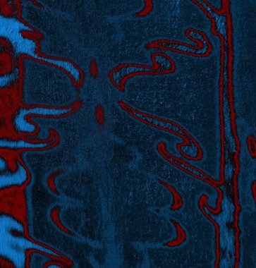 Soyut arkaplan, doku. Mavi ve kırmızı 