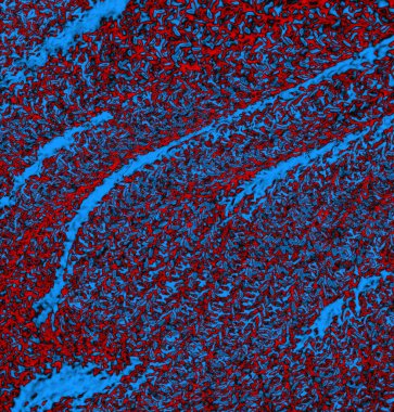 Soyut arkaplan, doku. Mavi ve kırmızı 