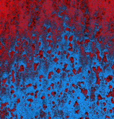 Soyut arkaplan, doku. Mavi ve kırmızı 