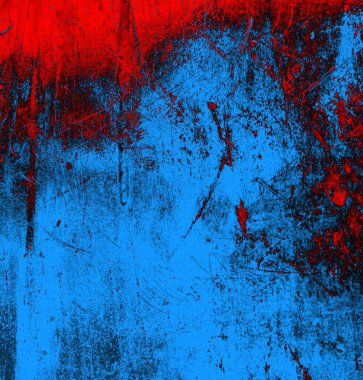 Soyut arkaplan, doku. Mavi ve kırmızı 