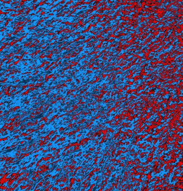 Soyut arkaplan, doku. Mavi ve kırmızı 