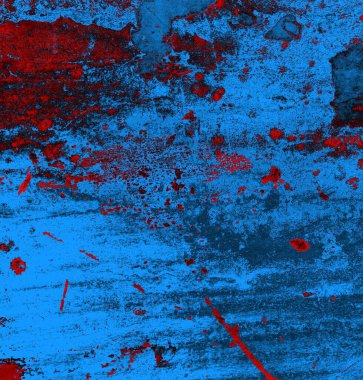 Soyut arkaplan, doku. Mavi ve kırmızı 