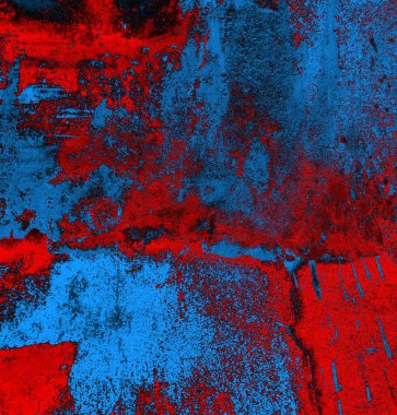 Soyut arkaplan, doku. Mavi ve kırmızı 