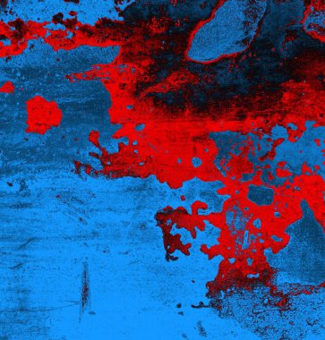 Soyut arkaplan, doku. Mavi ve kırmızı 