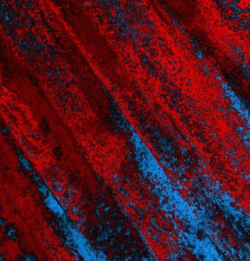 Soyut arkaplan, doku. Mavi ve kırmızı 