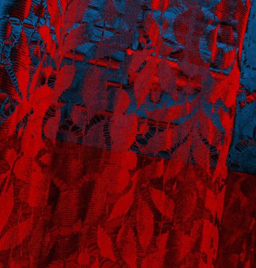 Soyut grungy desenli mavi ve kırmızı arkaplan