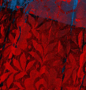 Soyut arkaplan. Resim kırmızı, mavi ve siyah bir tonu içerir.