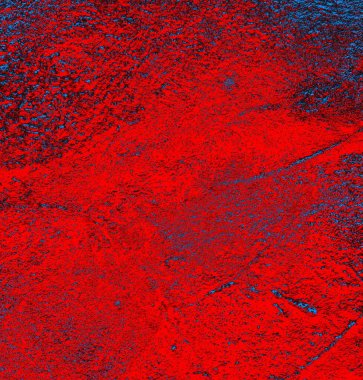 Soyut grungy desenli mavi ve kırmızı arkaplan