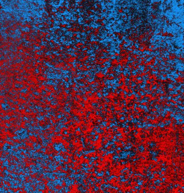 Soyut grungy desenli mavi ve kırmızı arkaplan