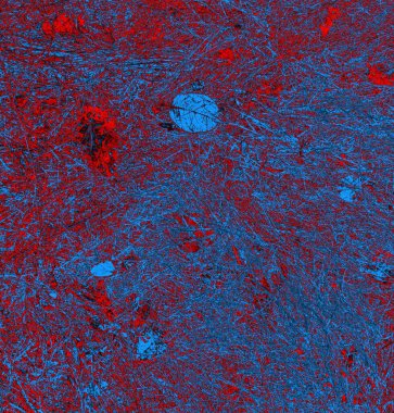 Soyut arkaplan, doku. Mavi ve kırmızı 