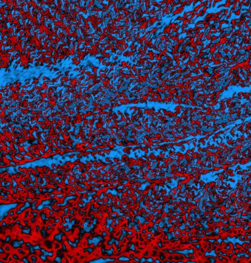 Soyut arkaplan, doku. Mavi ve kırmızı 