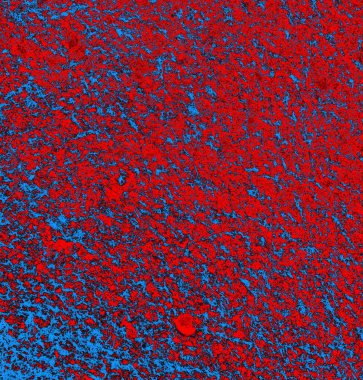 Soyut grungy desenli mavi ve kırmızı arkaplan