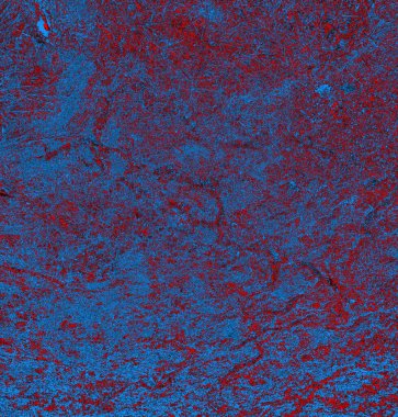 Soyut arkaplan, doku. Mavi ve kırmızı 