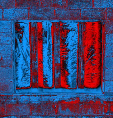 Soyut arkaplan, doku. Mavi ve kırmızı 