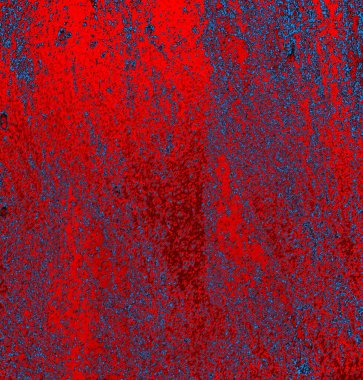 Soyut grungy desenli mavi ve kırmızı arkaplan