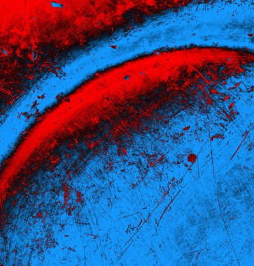 Soyut arkaplan, doku. Mavi ve kırmızı 