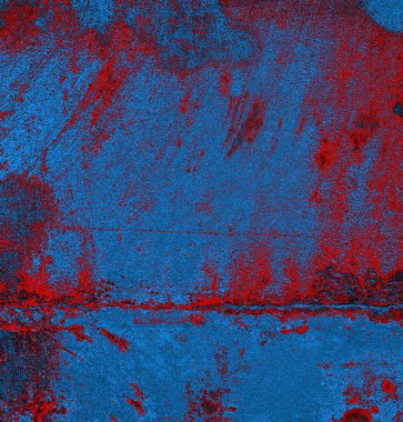 Soyut arkaplan, doku. Mavi ve kırmızı 