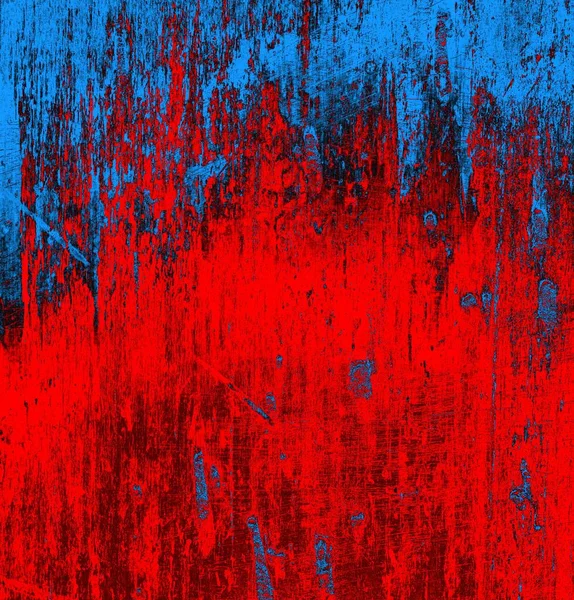 Abstrato Grungy Texturizado Azul Vermelho Fundo — Fotografia de Stock