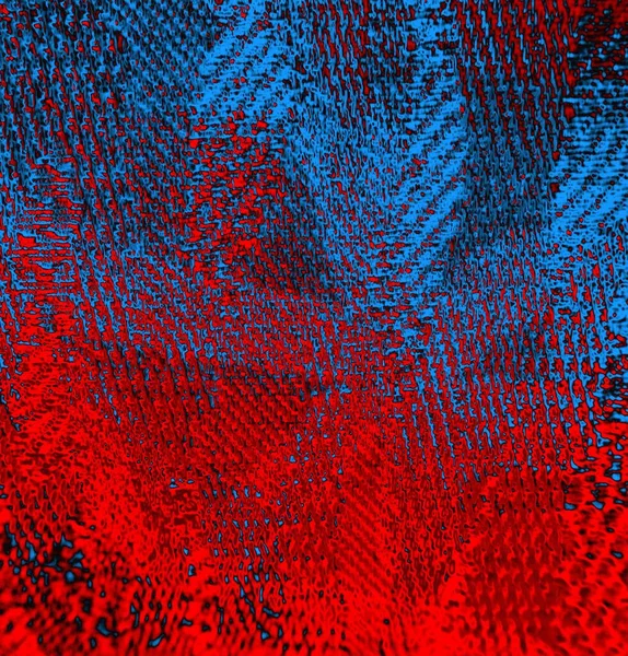 Абстрактный Фактурный Синий Красный Фон — стоковое фото