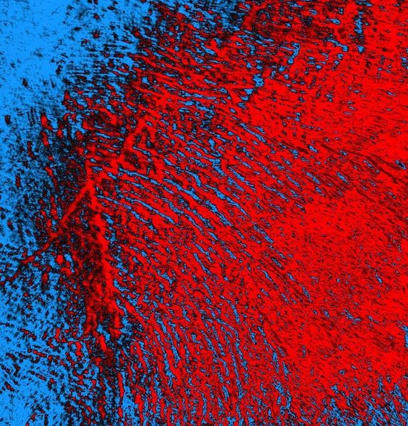 Soyut grungy desenli mavi ve kırmızı arkaplan