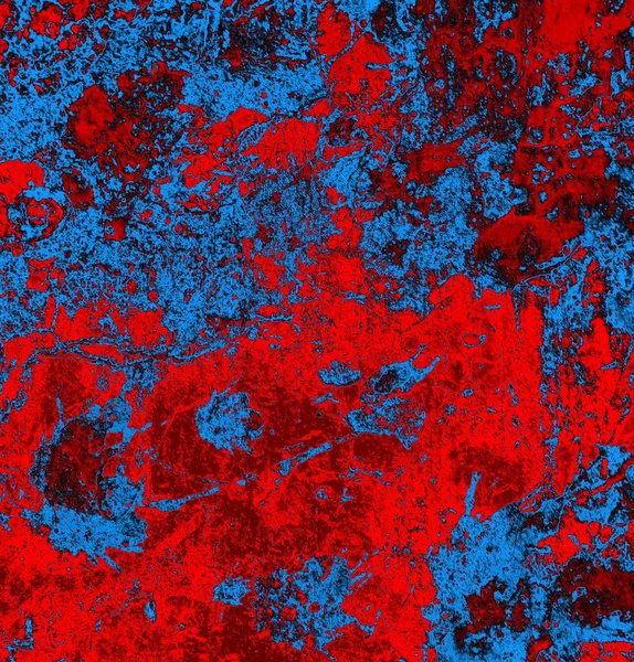 Soyut arkaplan. Resim kırmızı, mavi ve siyah bir tonu içerir.