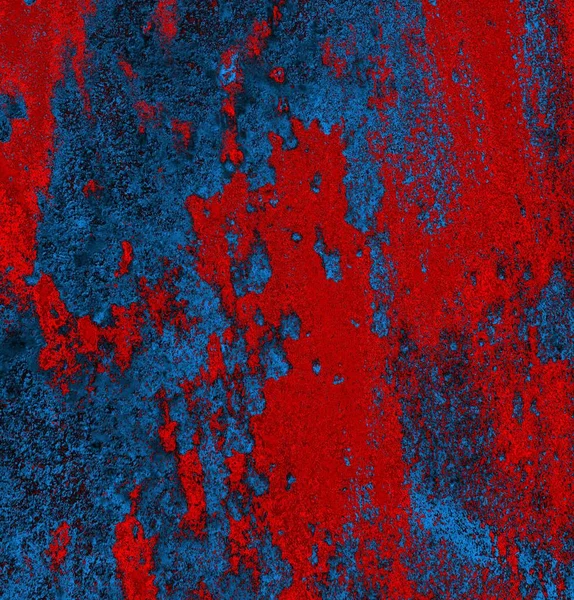 Abstrakt Grisete Strukturert Blå Rød Bakgrunn – stockfoto