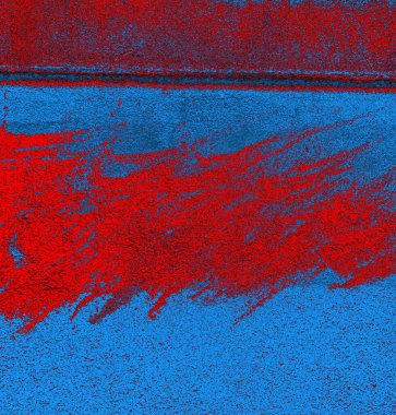 Soyut arkaplan, doku. Mavi ve kırmızı 