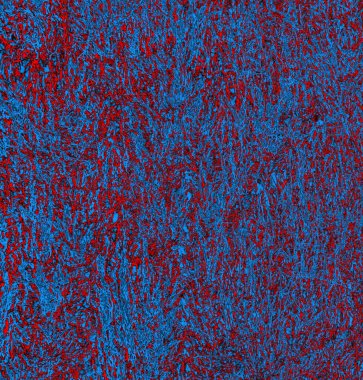 Soyut arkaplan, doku. Mavi ve kırmızı 