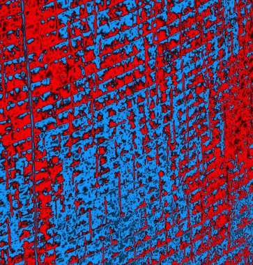 Soyut arkaplan, doku. Mavi ve kırmızı 