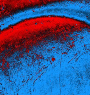 Soyut arkaplan, doku. Mavi ve kırmızı 