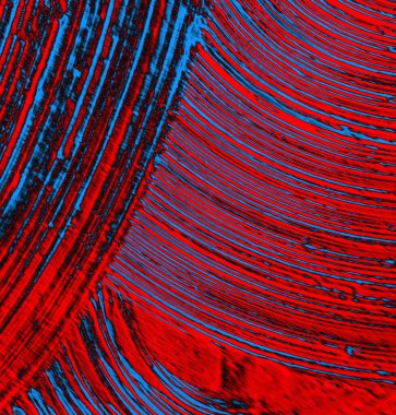 Soyut grungy desenli mavi ve kırmızı arkaplan