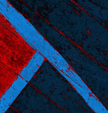 Soyut arkaplan, doku. Mavi ve kırmızı 