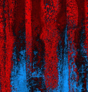 Soyut arkaplan, doku. Mavi ve kırmızı 