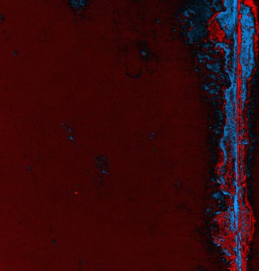 Soyut arkaplan, doku. Mavi ve kırmızı 