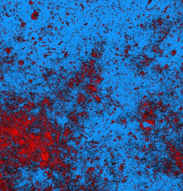 Soyut arkaplan, doku. Mavi ve kırmızı 