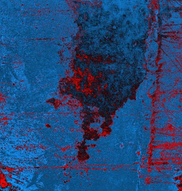 Soyut arkaplan, doku. Mavi ve kırmızı 