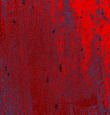 Soyut grungy desenli mavi ve kırmızı arkaplan