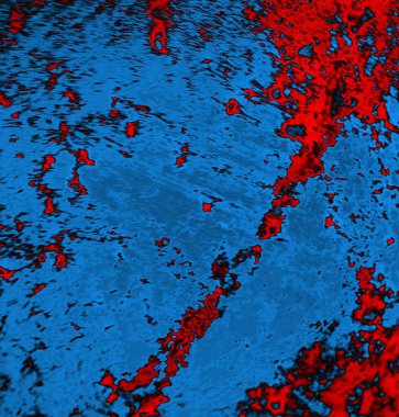 Soyut arkaplan, doku. Mavi ve kırmızı 