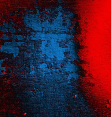 Soyut arkaplan, doku. Mavi ve kırmızı 