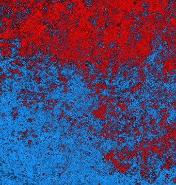 Soyut arkaplan, doku. Mavi ve kırmızı 