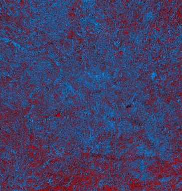 Soyut arkaplan, doku. Mavi ve kırmızı 