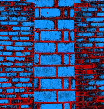 Soyut arkaplan, doku. Mavi ve kırmızı 